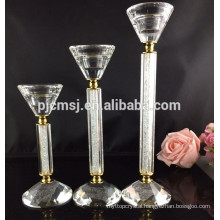 2016 Wholesale Tall Crystal Candle Holder Centerpieces